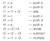 Better register allocation