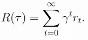 Infinite horizon formula