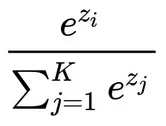 Softmax formula
