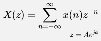 Z-transform formula