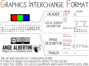 The structure of GIF file