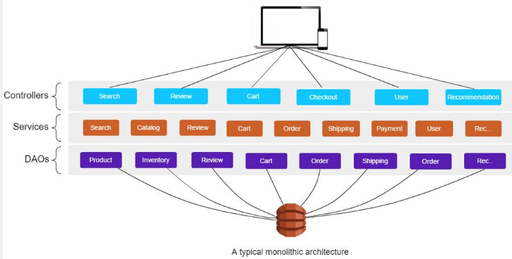 Monolithic architecture