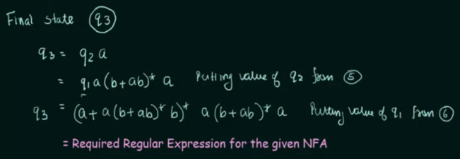 NFA to regular expression part 3, the result