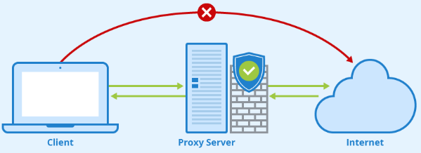 Proxy that acts as a &quot;shield&quot; for user